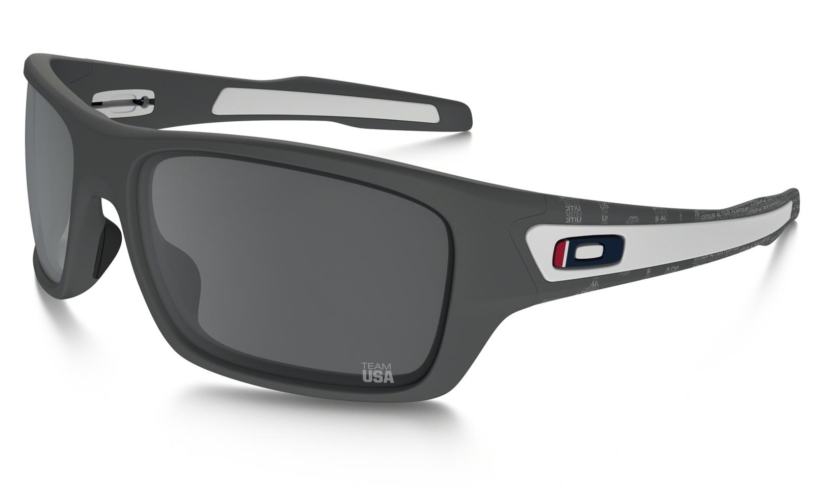 OAKLEY TURBINE TEAM USA MATTE DARK GRAY FRAME BLAC