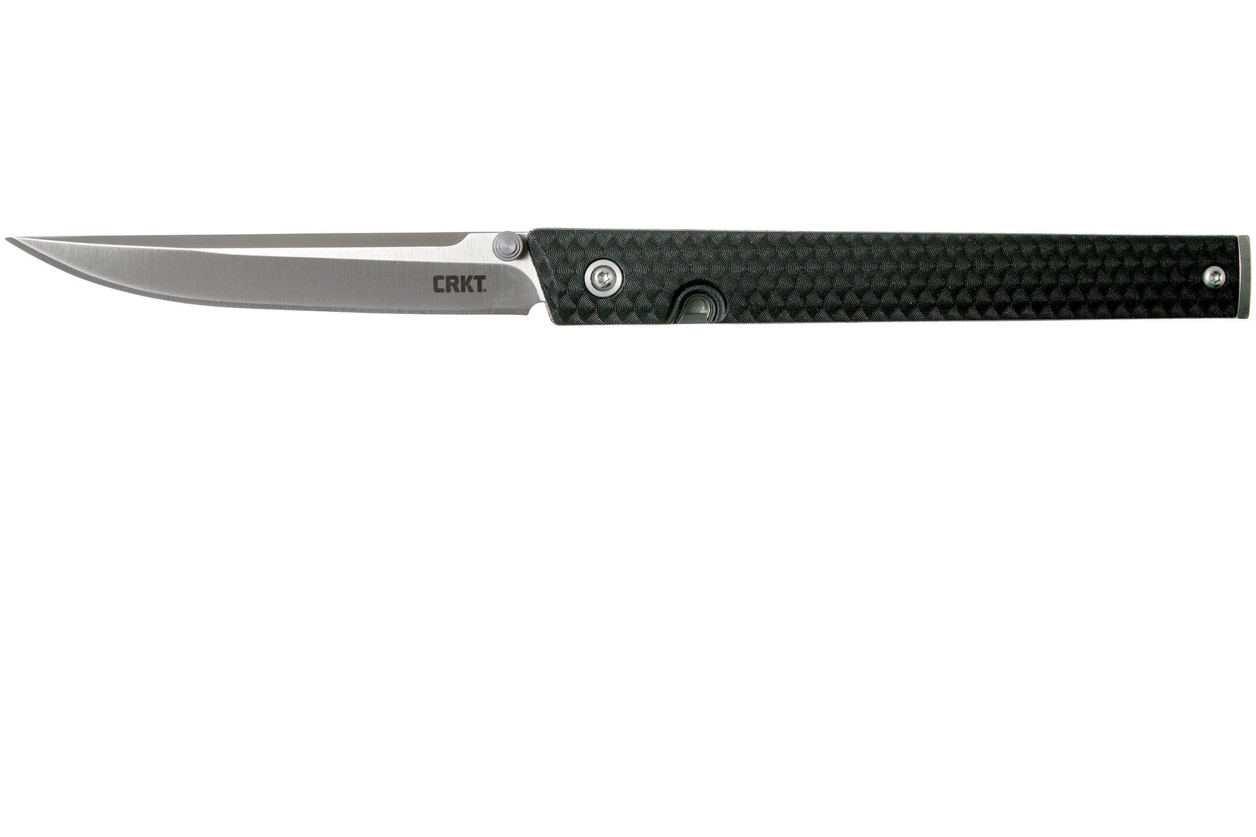 CRKT CEO THUMBSTUD BLACK KNIFE - Image 2