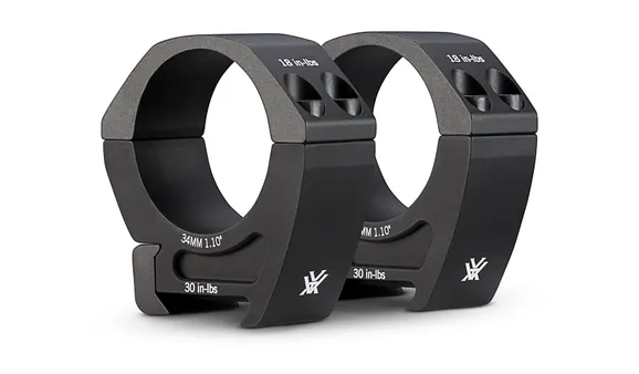 VORTEX PRO SERIES 34MM RIFLESCOPE RINGS