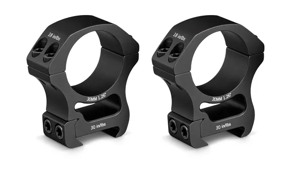 VORTEX PRO SERIES 30MM RIFLESCOPE RINGS