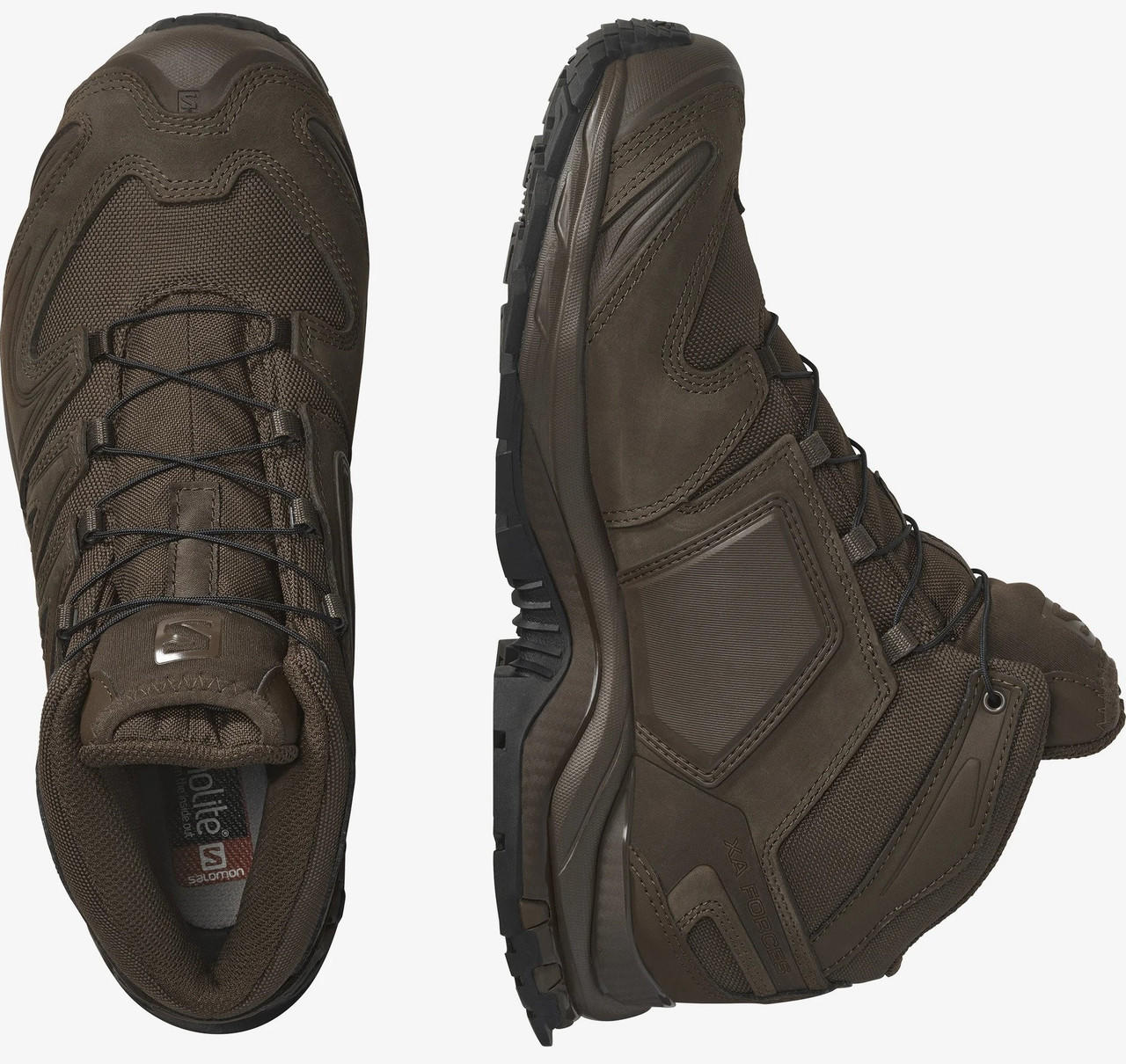 SALOMON MEN XA FORCES MID GORE-TEX EARTH BROWN - Image 3