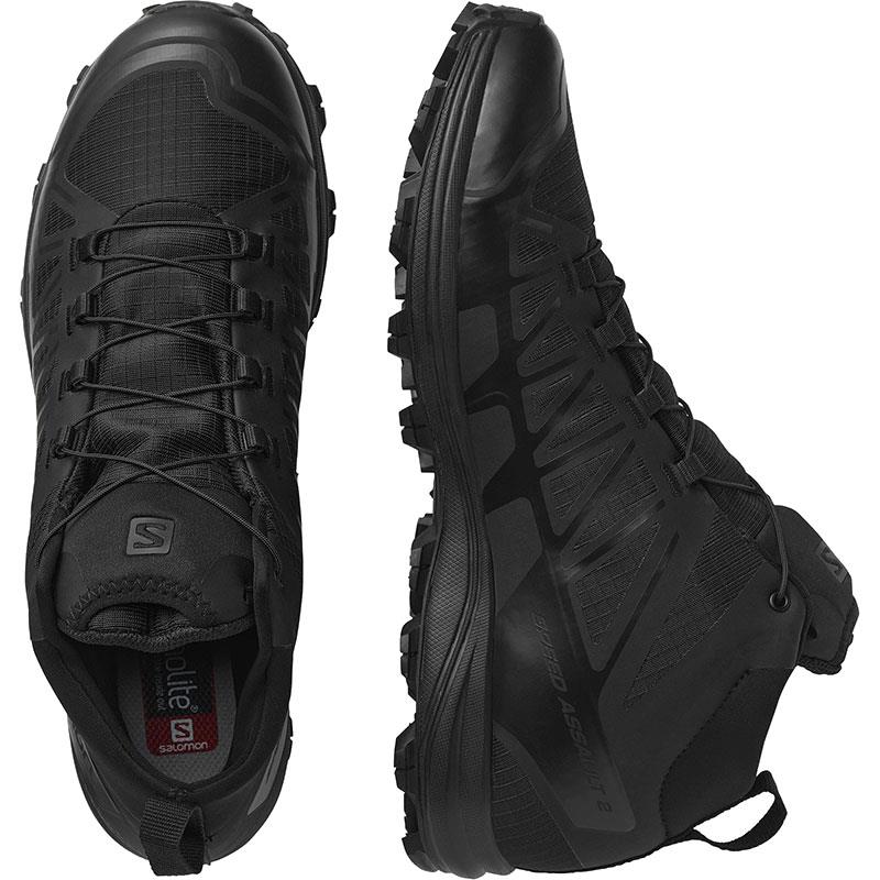SALOMON MENS SPEED ASSAULT 2 GORE-TX BLACK - Image 2