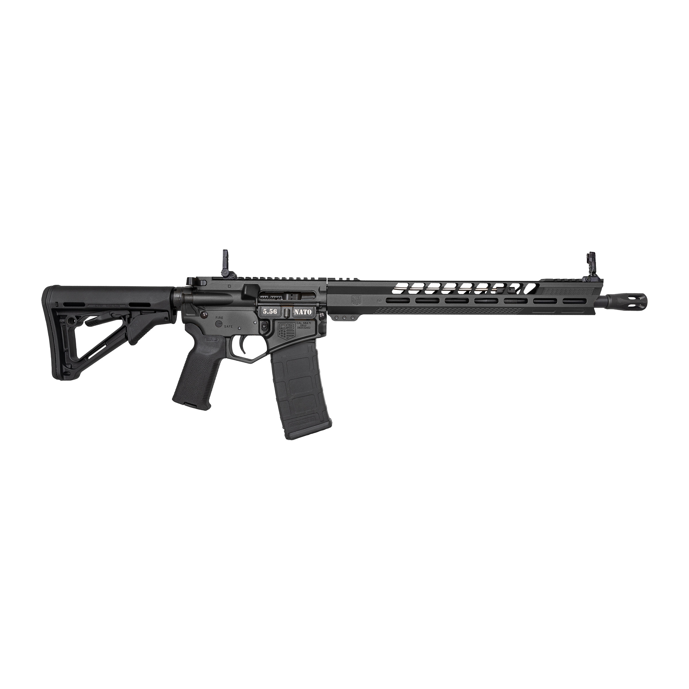 DIAMONDBACK DB15 5.56 16" RIFLE BLACK 30RD PMAG