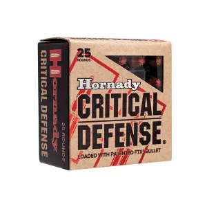 HORNADY 45 COLT 185 GR CRITICAL DEFENSE 20 RD