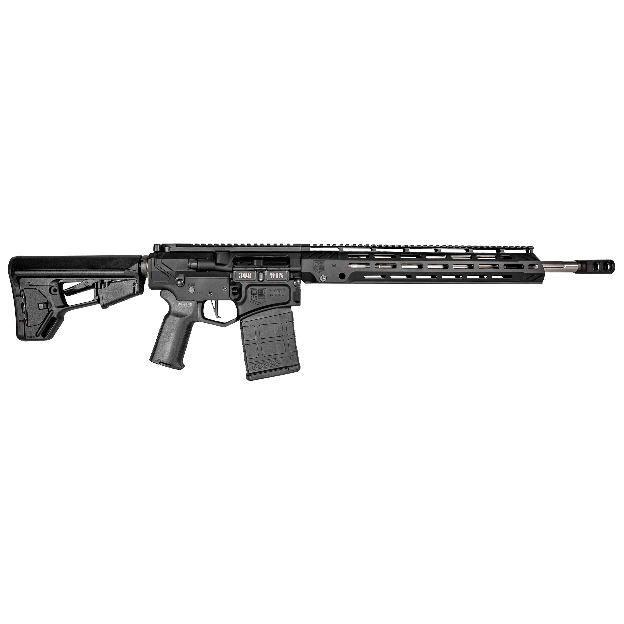 DIAMONDBACK DB10 .308 18" SS W/15" MLOK ANTI ROTAT