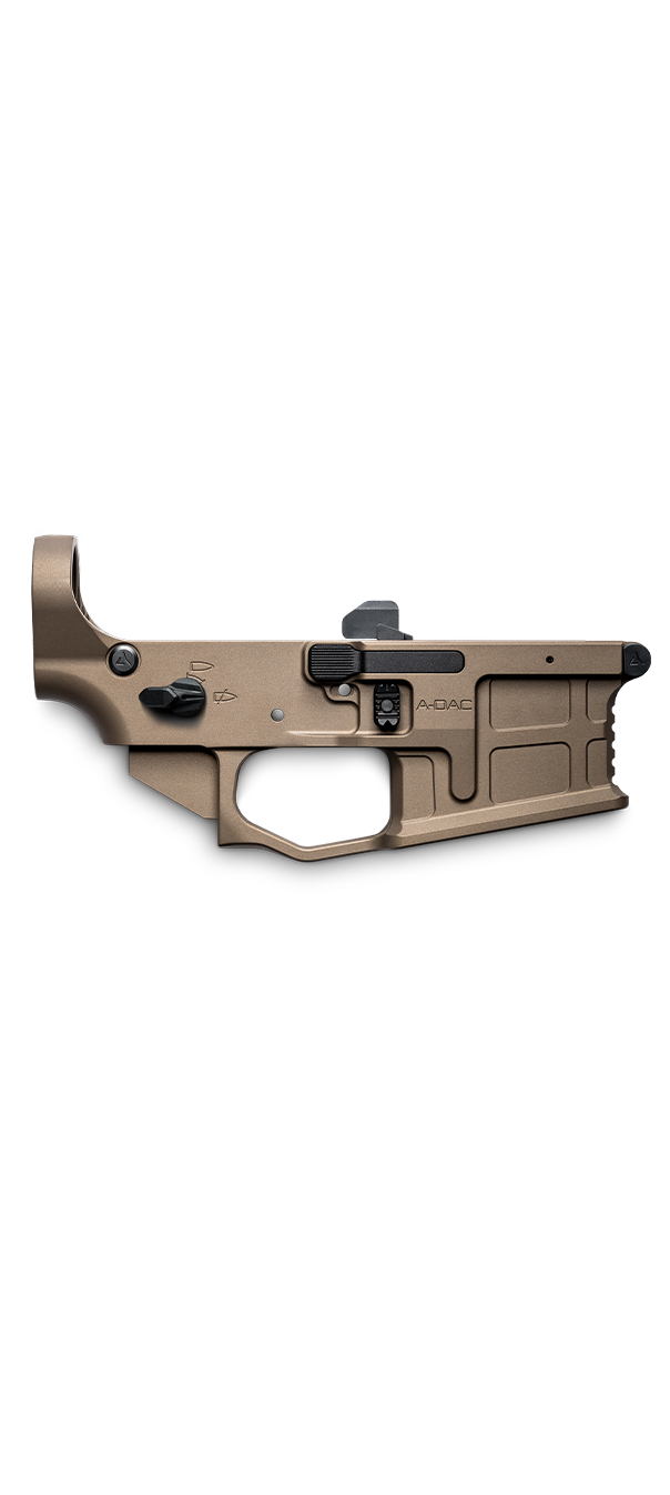 RADIAN MODEL 1 LOWER RECEIVER ADAC 15 RADIAN BROWN