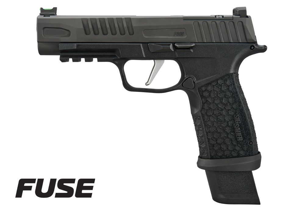 SIG SAUER P365 9MM 4.3IN BLK FIBER OPT FRONT W/ BL