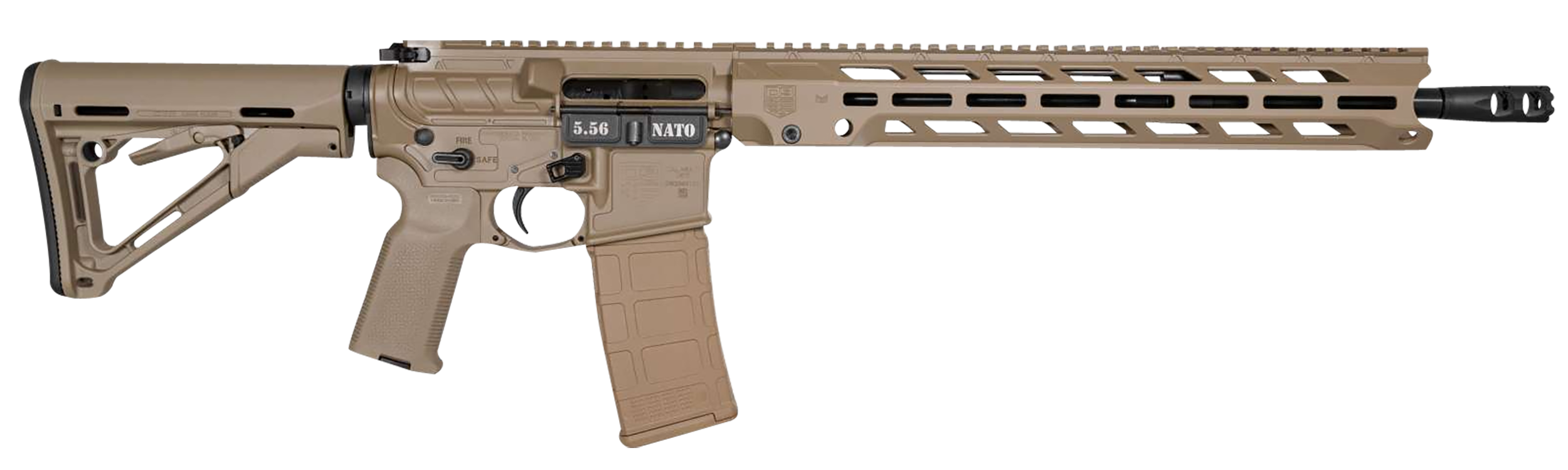 DIAMONDBACK DB15 5.56 16" W/15" MLOK ANTI ROTATIO