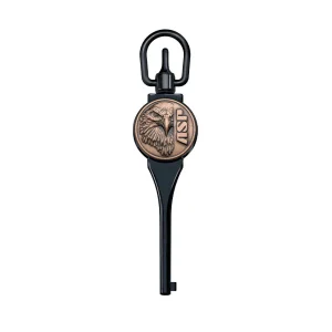 ASP EAGLE HANDCUFF KEY G1 LOGO CHROME