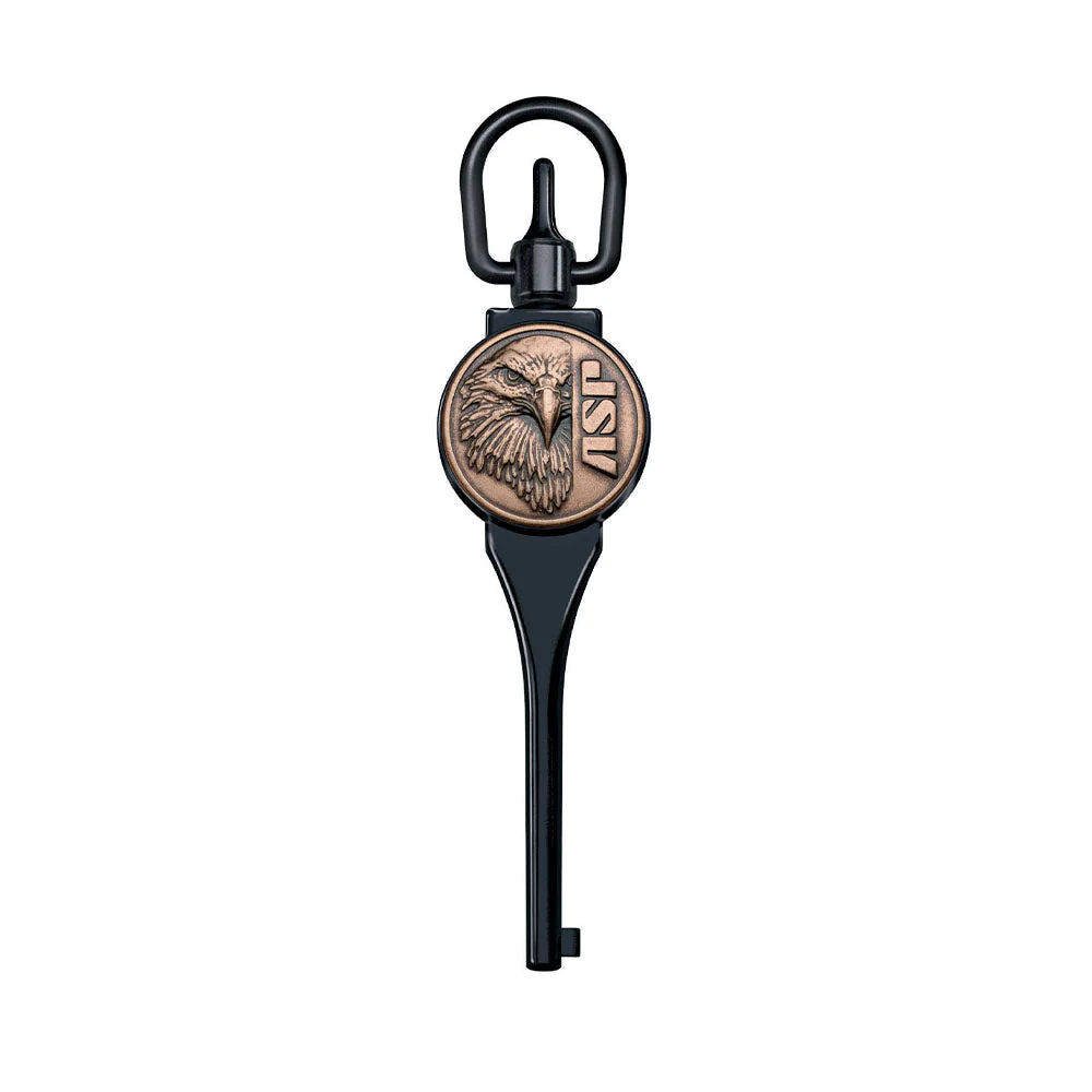 ASP EAGLE HANDCUFF KEY G1 LOGO CHROME